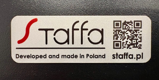 Harness Bar BMW 3 E36 Black blaszka_staffa