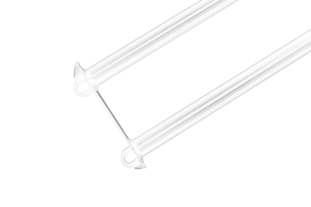 Rear upper strut bar Subaru Impreza III  GH STI WRX White