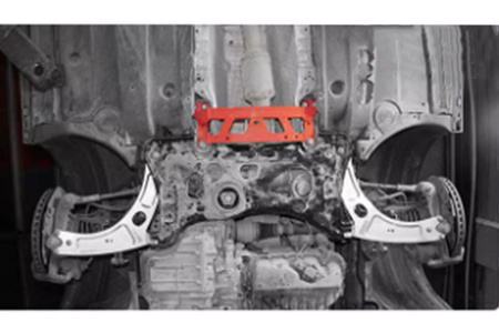 Strut Bar VW Golf 8 front lower Steel