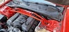 Front upper strut bar Dodge Challenger 08-19 White
