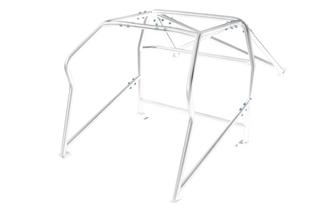 Bolt-in Roll Cage VW Golf 2 White