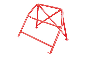 Rollbar skręcana pół klatka Mini Cooper R50 R53 One S Red