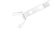 Front upper strut bar Mazda MX5 NB White