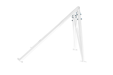 Bolt-in Half Roll Cage VW Golf 5 6 White