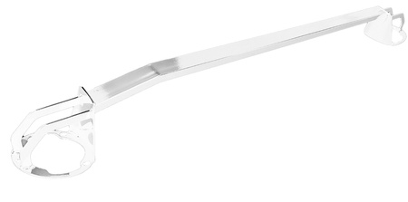 Front upper strut bar Mercedes W124 White