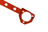 Front upper strut bar BMW 3 E36 6-cyl RPO Red