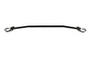 Front upper strut bar Saab 93 9-3 Black