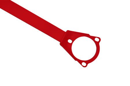 Front upper strut bar Mitsubishi Galant VIII Red