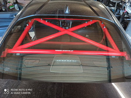Bolt-in Half Roll Cage Subaru BRZ Red