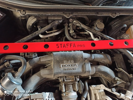 Front upper strut bar Subaru BRZ Black