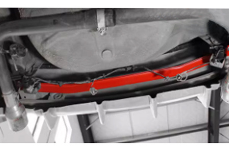 Strut Bar Ford Focus MK2 MK3 rear lower Aluminium