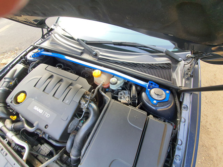 Rozpórka Saab 93 9-3 przednia górna Black