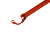 Rear upper strut bar Honda Prelude III 3 Red
