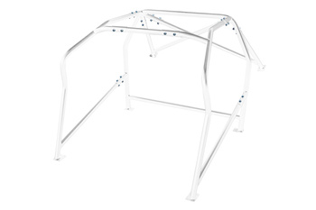 Bolt-in Roll Cage Honda Civic VI Coupe White