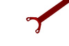 Rear upper strut bar Mitsubishi Eclipse 1 Red