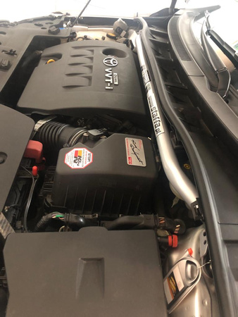 Front upper strut bar Toyota Corolla E15 Black