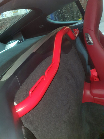 Harness Bar Porsche Cayman 718 Black