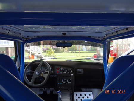 Bolt-in Roll Cage VW Golf 2 Red