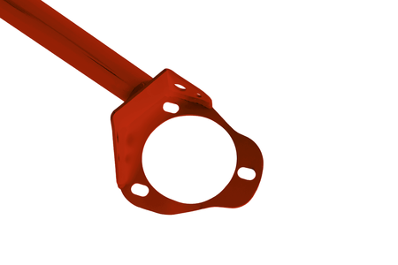 Front upper strut bar BMW 3 E30 Red