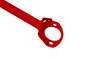 Rear upper strut bar BMW 3 E46 Red