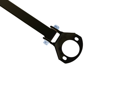 Rear upper strut bar BMW 3 E36 Sedan Coupe regulowna Black