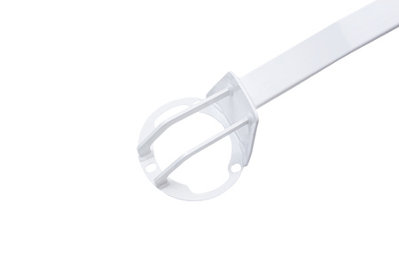 Front upper strut bar Mercedes W124 White