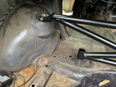 Xbrace strut bar BMW 3 E36 Coupe Red