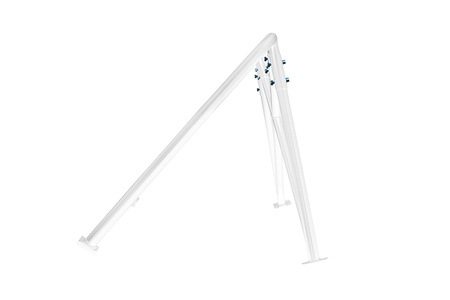 Bolt-in Half Roll Cage VW Golf 2 White