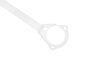 Front upper strut bar MG ZR Rover 25 White