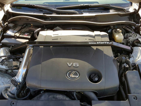 Front upper strut bar Lexus IS 250 White