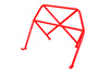 Bolt-in Half Roll Cage BMW 3 E46 Coupe Red Black