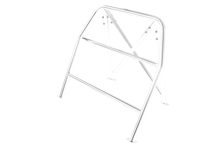 Bolt-in Half Roll Cage Subaru Impreza GD WRX STI White