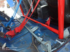 Bolt-in Half Roll Cage Subaru Impreza GC WRX STI Red