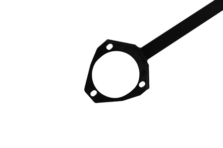 Front upper strut bar Toyota Corolla E11 Black