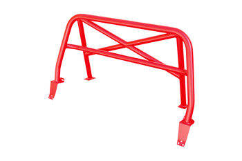 Bolt-in Half Roll Cage Mazda MX5 NA NB Miata Red