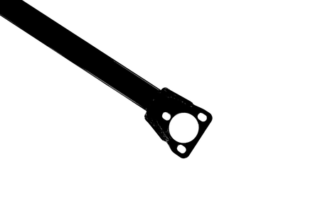 Rear upper strut bar Datsun Z280 Black