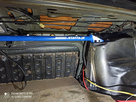 Rear upper strut bar Honda Prelude II 2 Black