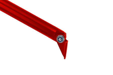 C-pillar strut bar Honda Civic V HB Red