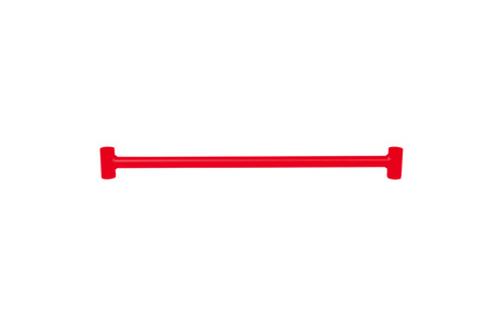 Rear lower strut bar Honda Civic V Red