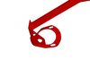 Front upper strut bar Lexus IS 250 Red