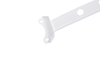 Front upper strut bar Ford Mustang V White