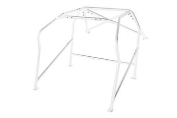 Bolt-in Roll Cage BMW 3 E46 Coupe Sedan Compact White