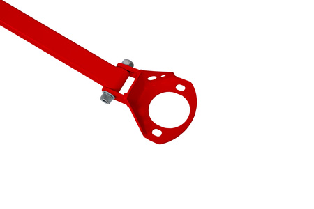 Rozpórka BMW 3 E46 regulowna tylna górna Red