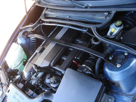 Front upper strut bar BMW 3 E46 Coupe Compact Red