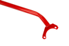 Front upper strut bar Toyota Corolla E12 Red