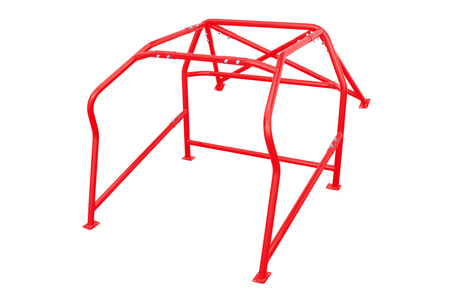 Bolt-in Roll Cage Honda Civic V Coupe Red