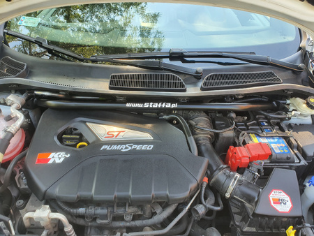 Front upper strut bar Ford Fiesta 7 rs st Black