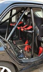Bolt-in Half Roll Cage Mitsubishi Lancer EVO 7 8 9 Black