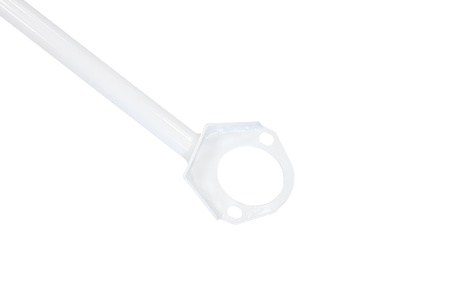 Rear upper strut bar Honda Civic VI  MB6 White
