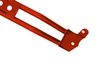 Front upper strut bar Ford Mustang VI Red